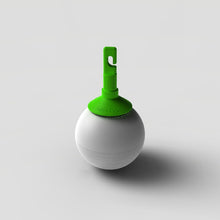 Load image into Gallery viewer, Hook On High Mileage Rolling Ball Tip, Green Stem